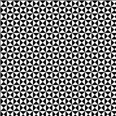 Vector seameless black and white geometric optical pattern. Repeating background