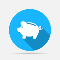 icon money pig