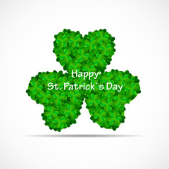 Saint Patrick Day Background Vector Illustration