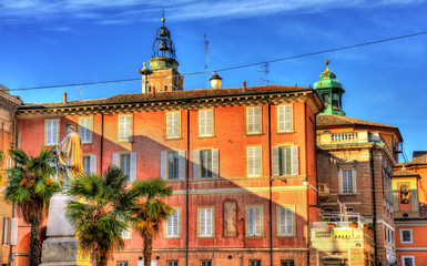 Obraz premium Giuseppe Garibaldi square in Ravenna - Italy