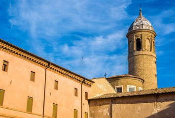Obraz premium Bell tower of San Vitale Basilica - Ravenna, Italy