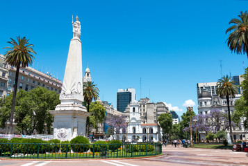 Fototapeta na wymiar Plaza de Mayo, Buenos Aires Argentinien