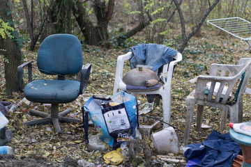 homeless place