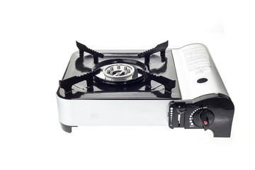 Gas stove isolated on white background
