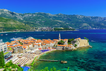 Budva, Montenegro - obrazy, fototapety, plakaty