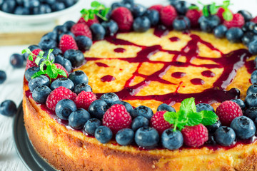 Cheesecake with Berries
