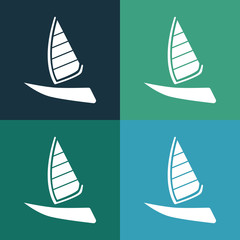 Sailfish ship icon