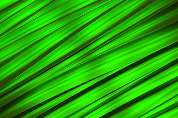 background of green 3d abstract waves