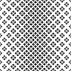 Monochrome repeating geometric pattern