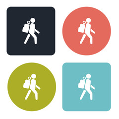 Tourist icon © egorvector
