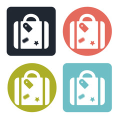 Obraz premium Suitcase icon