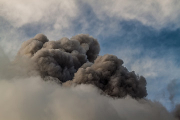 Mount Etna Eruption and lava flow