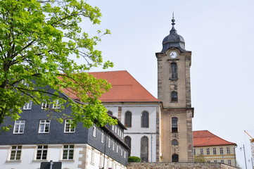 Fototapeta na wymiar Christuskirche in Hildburghausen