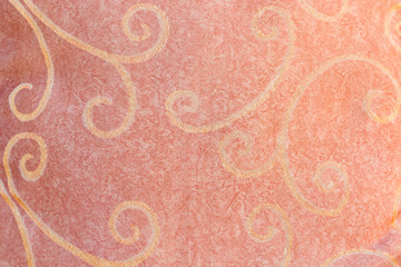 Fototapeta premium Lace wood bright on the pillow background texture.