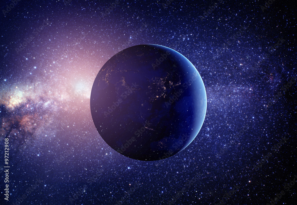 Canvas Prints planet earth from the space. some elements of this image furnish