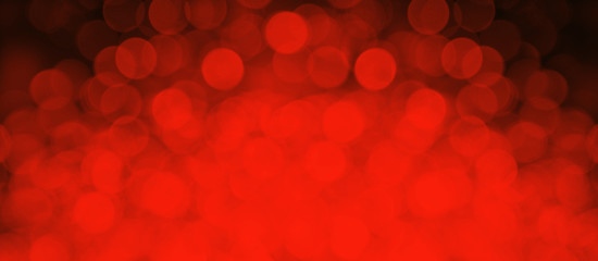 Blurred red sparkles