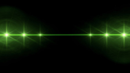 spotlight array green color