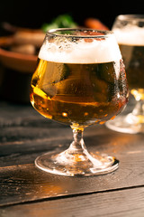 Glass of beer
