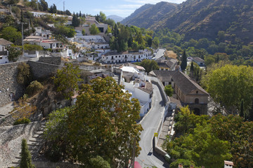 Fototapeta na wymiar Granada,Altstadt Albaicin.