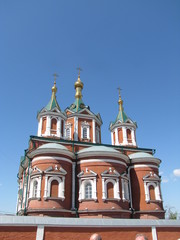 Fototapeta na wymiar Beautiful church in Kolomna