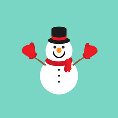snowman vector