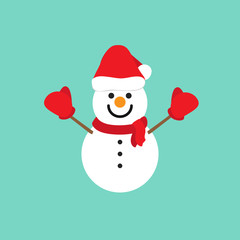 snowman vector