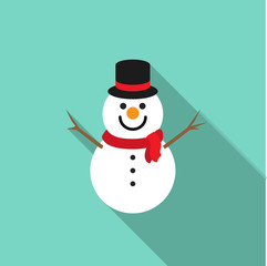 snowman vector