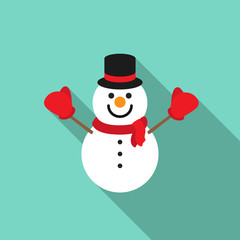 snowman vector