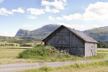 Old Barn at the Mountains