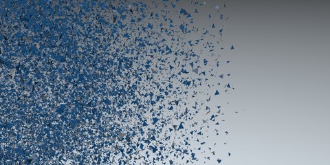 Abstract 3d explosion