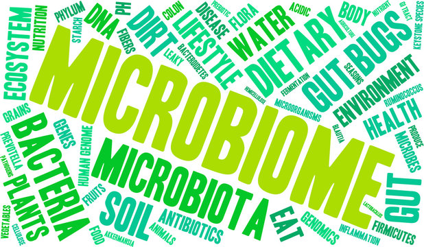 Microbiome Word Cloud