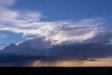 Obraz premium Clouds on the blue sky