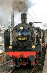 Dampfzug