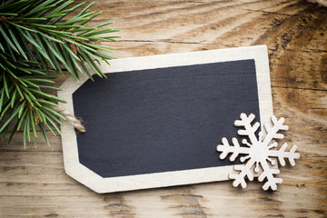 Christmas board card.