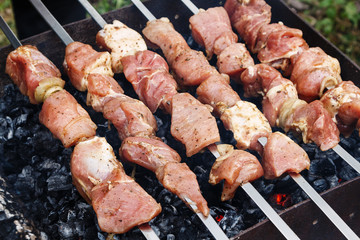 Raw barbecue