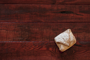 Homemade baked Christmas gingerbread