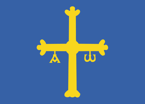 bandera de asturias
