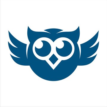 OWL FUNNY BLUE