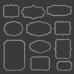 Chalkboard Frames   © Giraphics