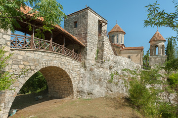 Fototapeta na wymiar Motsameta Monastery near Kutaisi, Georgia