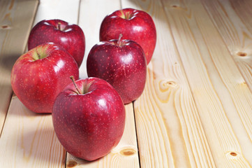 Large red apples