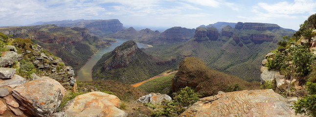 Naklejka premium Kanion rzeki Blyde, Republika Południowej Afryki