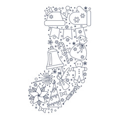 Christmas decoration and illustration