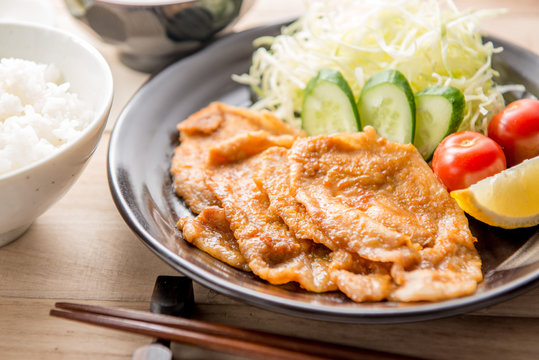 693 最適な 豚生姜焼き 画像 ストック写真 ベクター Adobe Stock