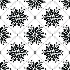 seamless floral ornament