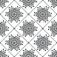 seamless floral ornament