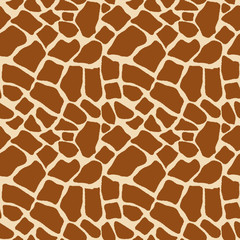 Coloring giraffe seamless pattern © kseniavasil