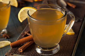 Warm Hot Toddy with Lemon