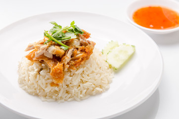 カオマンガイ　トート