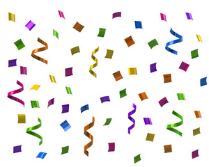 Colorful confetti